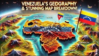 Venezuela's Geography & Topography: A Stunning Map Breakdown! / Venzuela Map