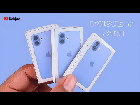 Tutorial iphone 16 mini - paper craft (free printable)