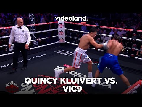 Quincy Kluivert gaat vol de strijd aan met rapper Vic9 in het 8-mans toernooi | Boxing Influencers