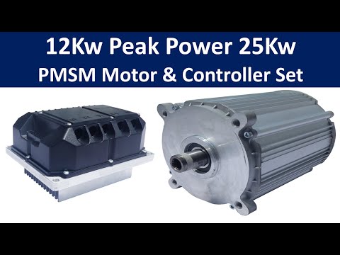 12Kw PMSM Motor and Controller | high power ev conversion kit | ev conversion kit India |conversion