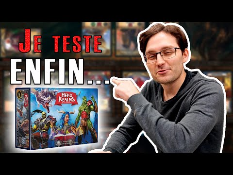 Je teste ENFIN...Hero realms (Gagnez un jeu !) @declicludiktv