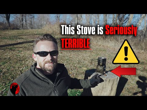 The Worst Stove Ever - Small Lixada Wood Burning Stove - Real Review