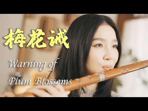 Chinese Flute Cover “Warning of Plum Blossoms” 梅花誡 | Jae Meng