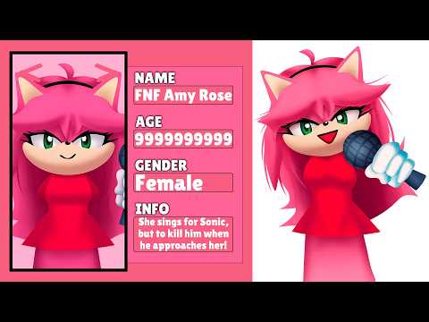 Sprunki OC: Amy Rose&Tails Phase 9-1 - NEW UPDATE (GALLERY) | ALL Characters Description! | NEW MOD!