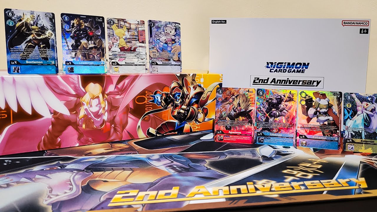 THESE ALT ARTS ARE UNREAL!!! *NEW* 2nd Anniversary Set PB-12E Opening | Digimon Card Game