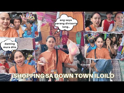 NILIBOT ANG BUONG SIDEWALK SA ILOILO GRABE ANG SAYA KAHIT BUSY AT UMUULAN