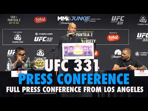 UFC 331 press conference: Joshua Van believes he'll be the 'greatest of all time'