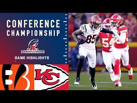 Bengals vs. Chiefs AFC Championship Highlights | NFL 2021 video clip