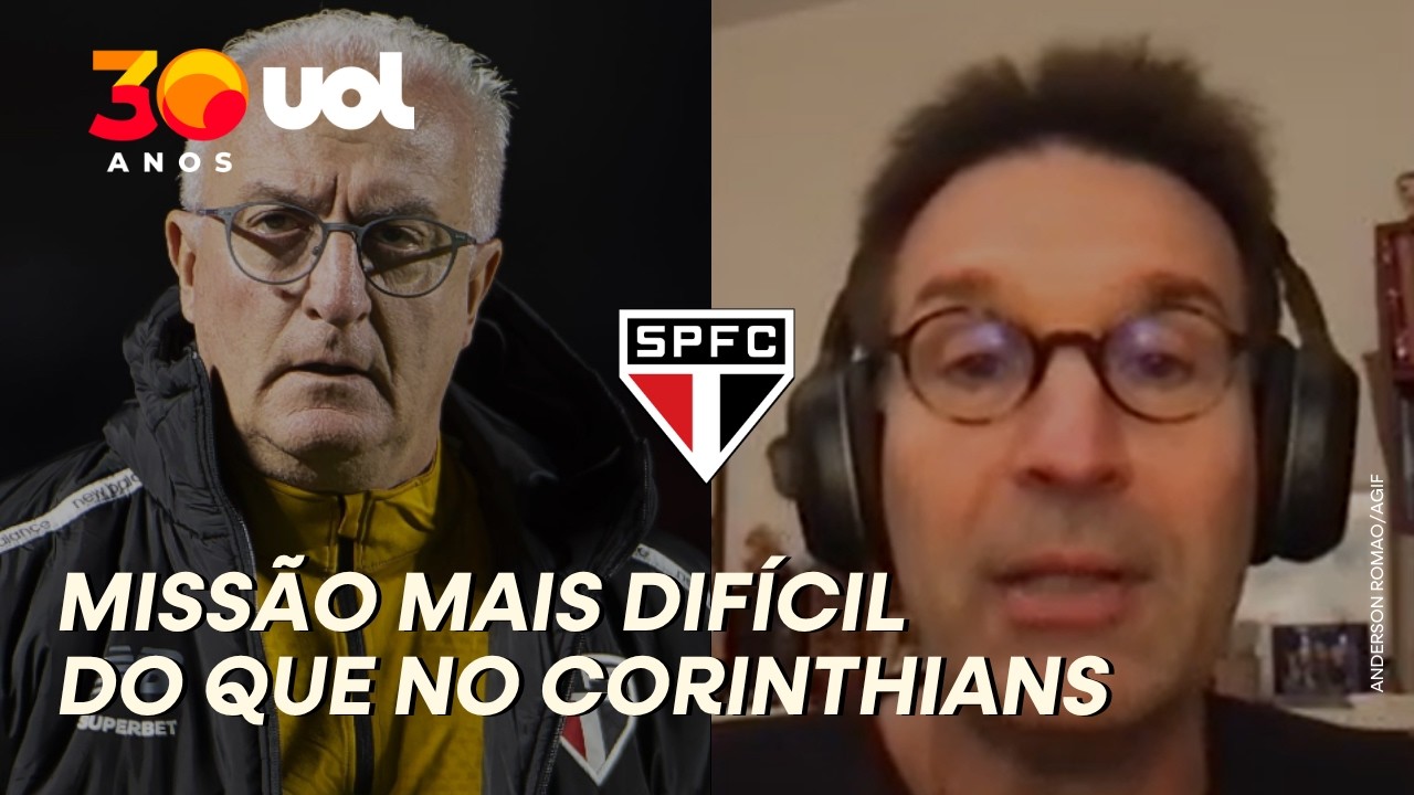 'MISSÃO DE DORIVAL NO SÃO PAULO É MUITO MAIS DIFÍCIL DO QUE NO CORINTHIANS', DISPARA ARNALDO RIBEIRO