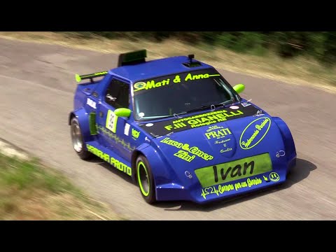 FIAT X1/9 PROTO 1000 Yamaha hillclimb racing - Slalom Tredozio | Ivan Codeluppi On board