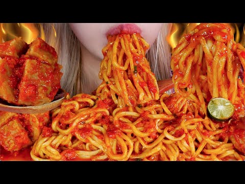 LEVEL TERPEDAS❗️☠️ ASMR MIE JEBEW BAKSO URAT ASLI GARUT 🥵 SPICY NOODLE WITH MEATBALL