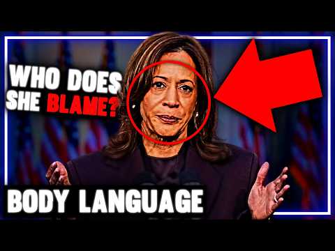 Body Language EXPERT Reacts To Kamala Admits DEFEAT