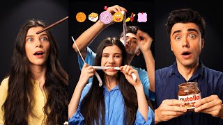 EAT or SKIP Challenge (Nutella, Chocolate, Ice Cream) ASMR Mukbang Eating Compilation