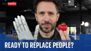 YouTube video thumbnail: The Robots Picking Britain's Strawberries