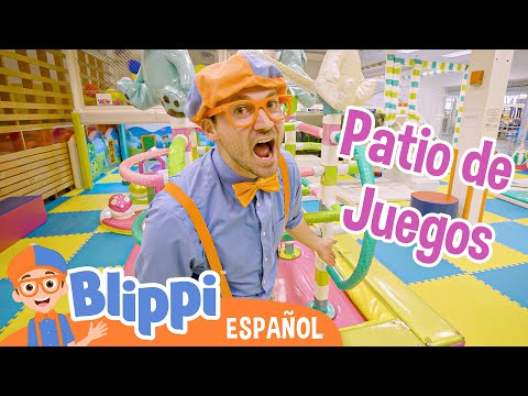 Blippi explora un patio de juegos ⚽| Blippi Español | Videos educativos para niños | Aprende y Juega