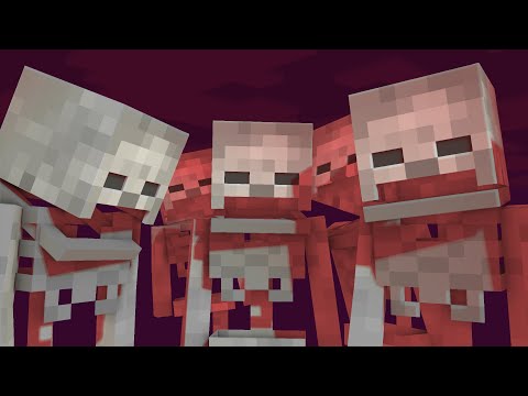 Skeleton Roasting Jellybean template but in minecraft