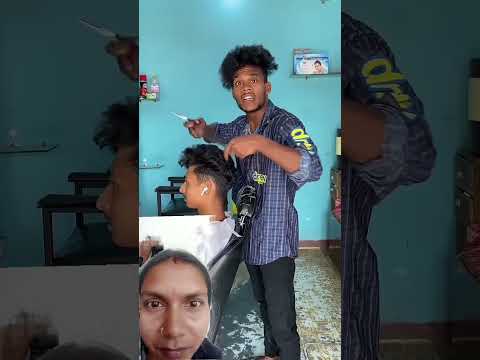 भैया बाल काटते हो 😂😂 #comedy #realfools #surajroxfunnyvibeo #vikram #naayil