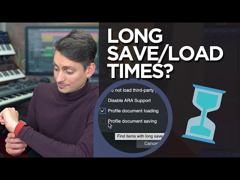 Songs take too long to save (or load)? Try THIS! #StudioOne