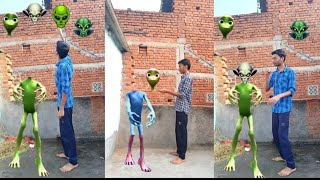 alian head matching vfx magical funny 🤣 video
