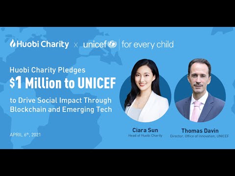 Huobi Charity  x @UNICEF