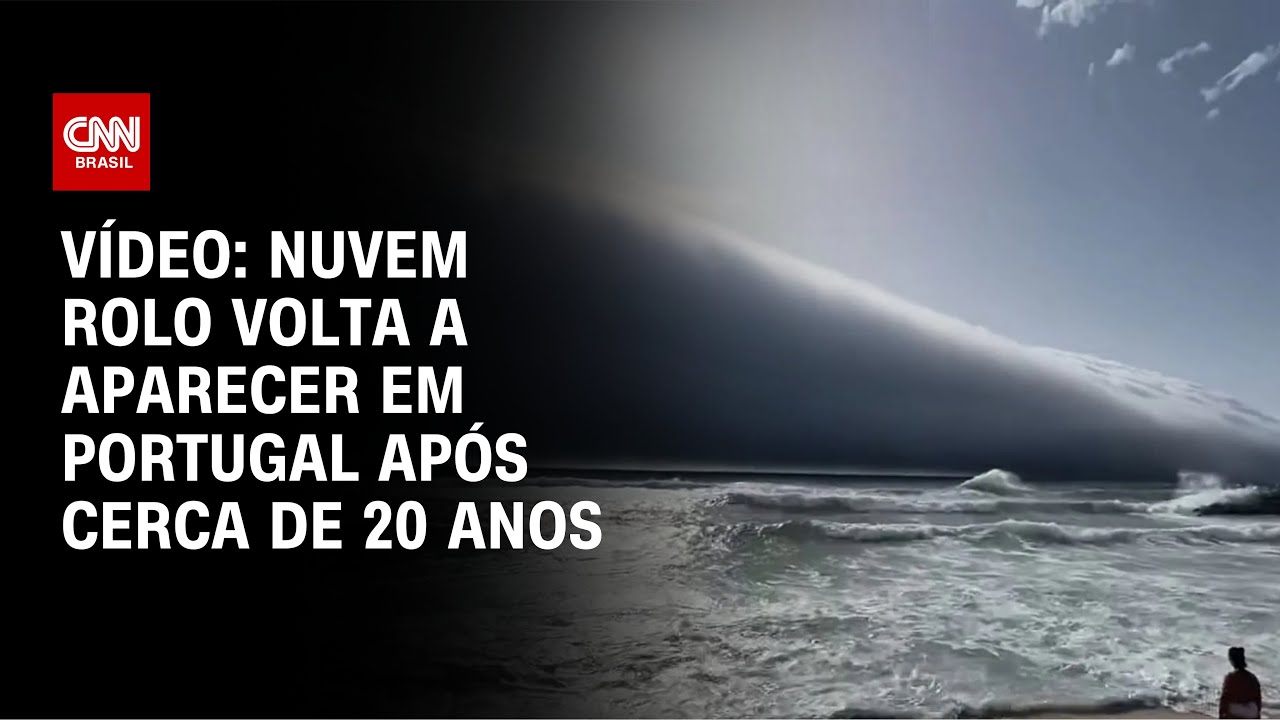 Vídeo Nuvem rolo volta a aparecer em Portugal após cerca de 20 anos | CNN BRASIL