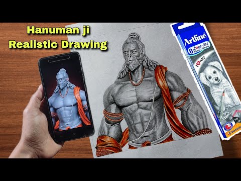 Hnuman Ji Sketch /realistic @SouravjoshiArts