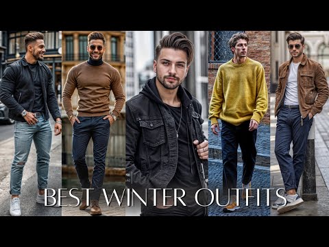 Best Winter Outfit Ideas For Men | Latest Men's Fashion Ideas | Winter Fashion For Men