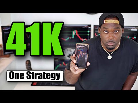 One strategy, One chart, One entry (STUPID EASY)