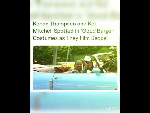 Kenan Thompson and Kel Mitchell Spotted in 'Good Burger' Costumes as They Film Sequel