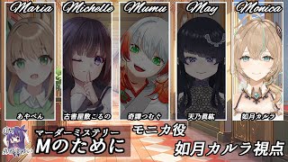 【ネタバレあり/マーダーミステリー】Mのために【モニカ/如月カルラ視点】