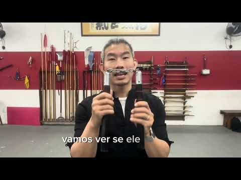 Será que o Nunchaku funciona numa luta? Testamos o Nunchaku e veja o que aconteceu