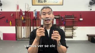 Será que o Nunchaku funciona numa luta? Testamos o Nunchaku e veja o que aconteceu