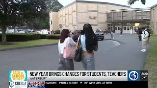 VIDEO: Waterbury students are back in class