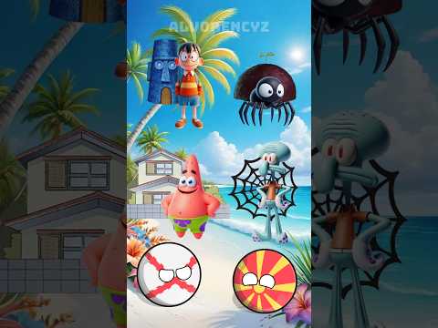 Ayo tebak rumah #animation #countryballs #funny #shorts