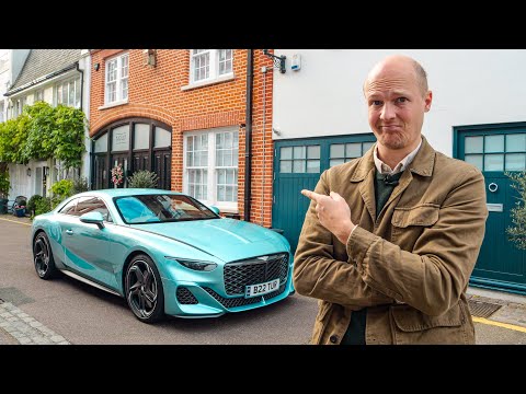 Luxurious Bentley Bacalar: London Streets Exploration