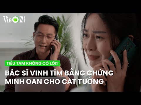 Bác sĩ Vinh nắm trong tay bằng chứng minh oan cho Cát Tường | Tiểu Tam Không Có Lỗi?