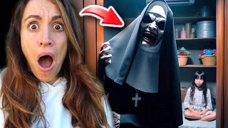 LA MONJA MALDITA APARECE EN MI SOTANO😨