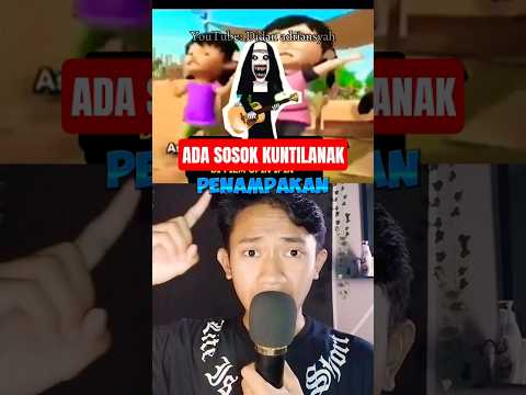 ADA SOSOK KUNTILANAK DI FILM UPIN IPIN 😱#upinipin #animasi #misteri #kuntilanak #shorts