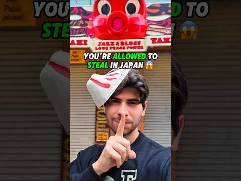 You're Allowed to Steal in Japan! ๐ฑ