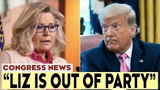 Watch Liz Cheney hides in BASEMENT with 'no hearing' after Trump's aide CHARGES her as 'TRAITOR'
