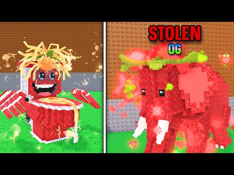 i got ALL the NEW Brainrots.. even the OG Strawberry (Steal a Brainrot)