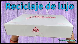 No tires las cajas de carton ♻️DIY manualidades y decoupage facil