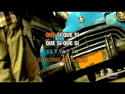 Que El Ritmo No Pare : Patricia Manterola | Karaoke with Lyrics