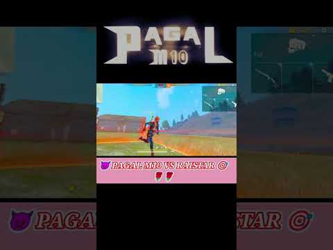 RAISTAR 👿 VS PAGAL M10 😎 Fast 🥰 Glowall Speed 😏😧 moment Handcame 🎯 2 finger custom 👿 HUD settings