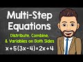Solving Multi-Step Equations