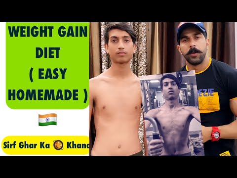 10 Kg Weight Gain Diet - Easy Homemade | Full Day Of Eating - Weight Gain Diet | Rubal Dhankar