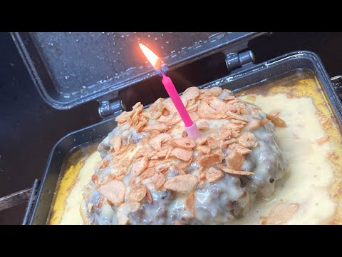 酒カス用ホワイトクリスマスチョコケーキを作ってクリスマスにピッタリなロックをキメるだけの動画