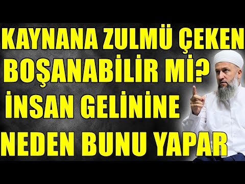 KAYNANA ZULMÜNDEN SEBEP BOŞANMA OLUR MU? NEDEN BUNU YAPIYORLAR! Hüseyin ÇEVİK