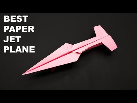 How to Make a Cool Paper Airplane That Flies Over 100Feet? Best flying plane