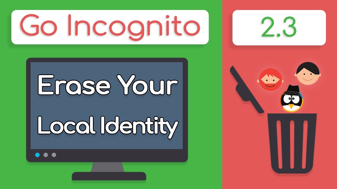 How To Erase Your Digital Local Identity - Go Incognito 2. 3 - Techlore